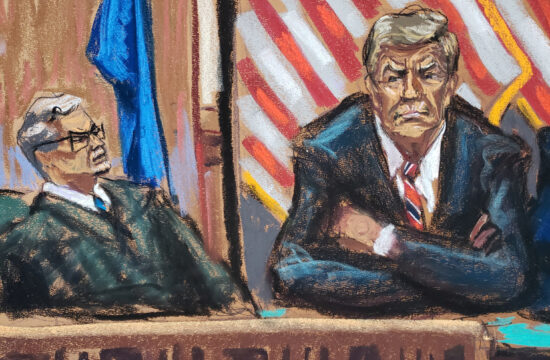 Donald Trump in sodnik Merchan