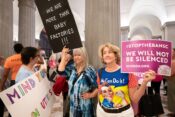 Protestnice v Južni Karolini ob sprejetju omejitve pravice do splava