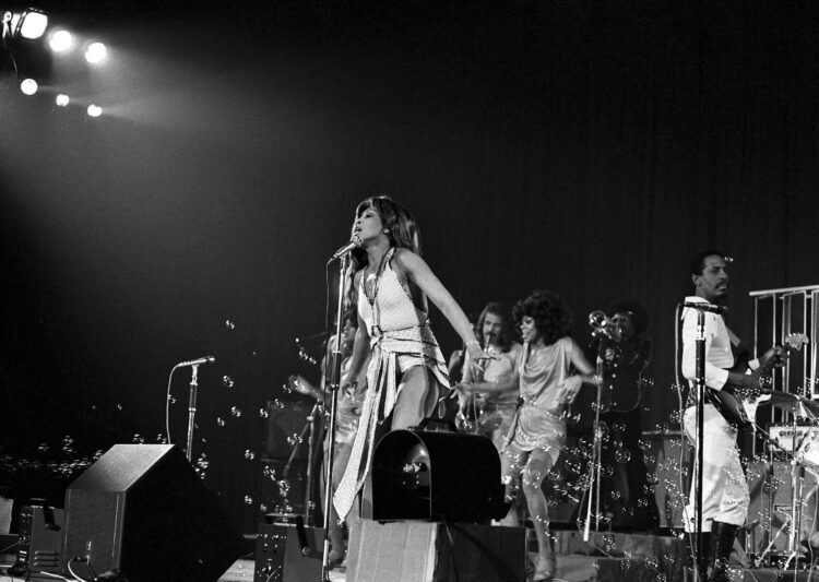 Tina Turner, koncert, Hala Tivoli, Ljubljana, 1975