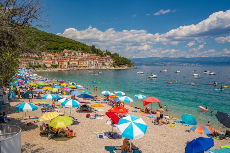 dopust na hrvaški plaži
