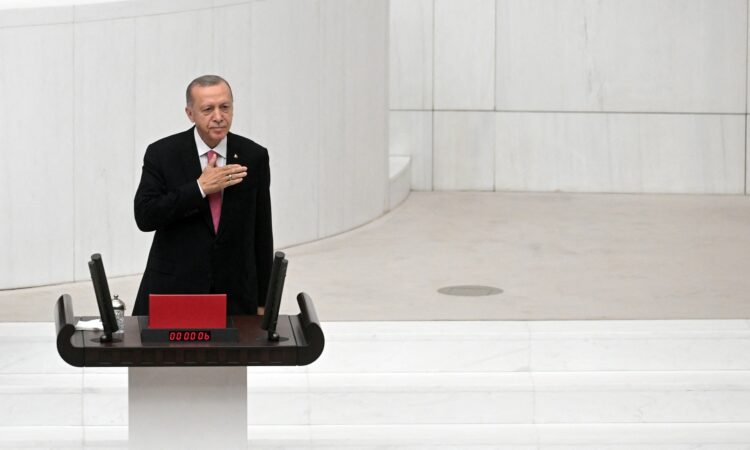 Recep Tayyip Erdogan , zaprisega