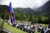 Slovesnost v spomin na 78. obletnico osvoboditve koncentracijskega taborišča Ljubelj