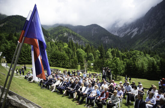 Slovesnost v spomin na 78. obletnico osvoboditve koncentracijskega taborišča Ljubelj