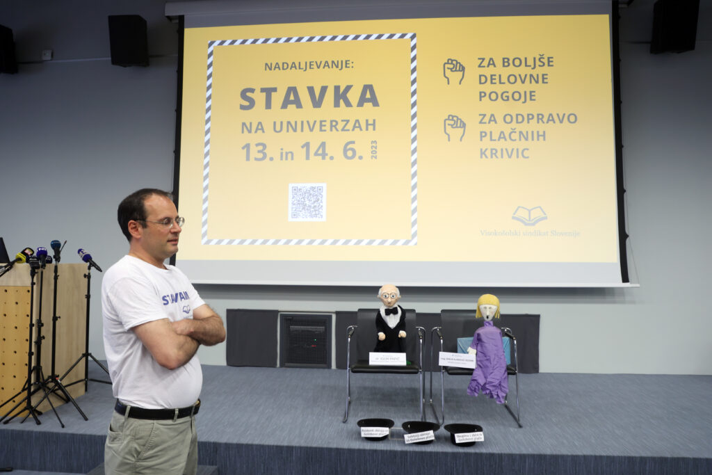 Osrednji stavkovni shod Visokošolskega sindikata Slovenije