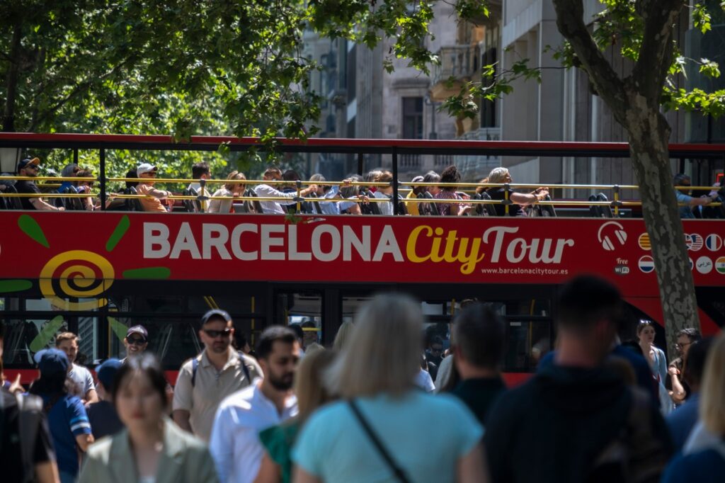 Barcelona turisti, turizem