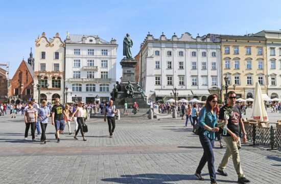 Ljudje v Krakovu