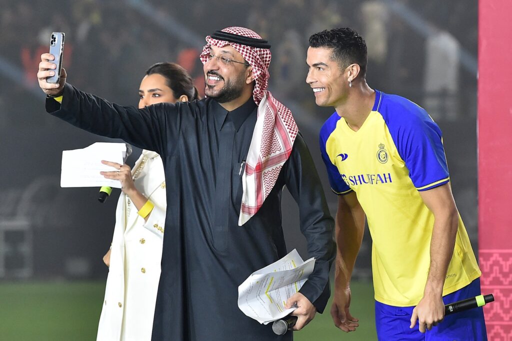 Ronaldo v dresu kluba al-Nassr