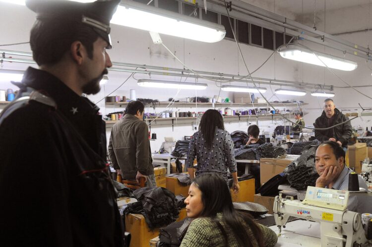 prato, tekstilna industrija, kitajci, oblačila