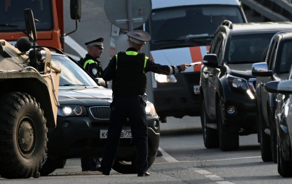 Moskva, policisti, Wagner