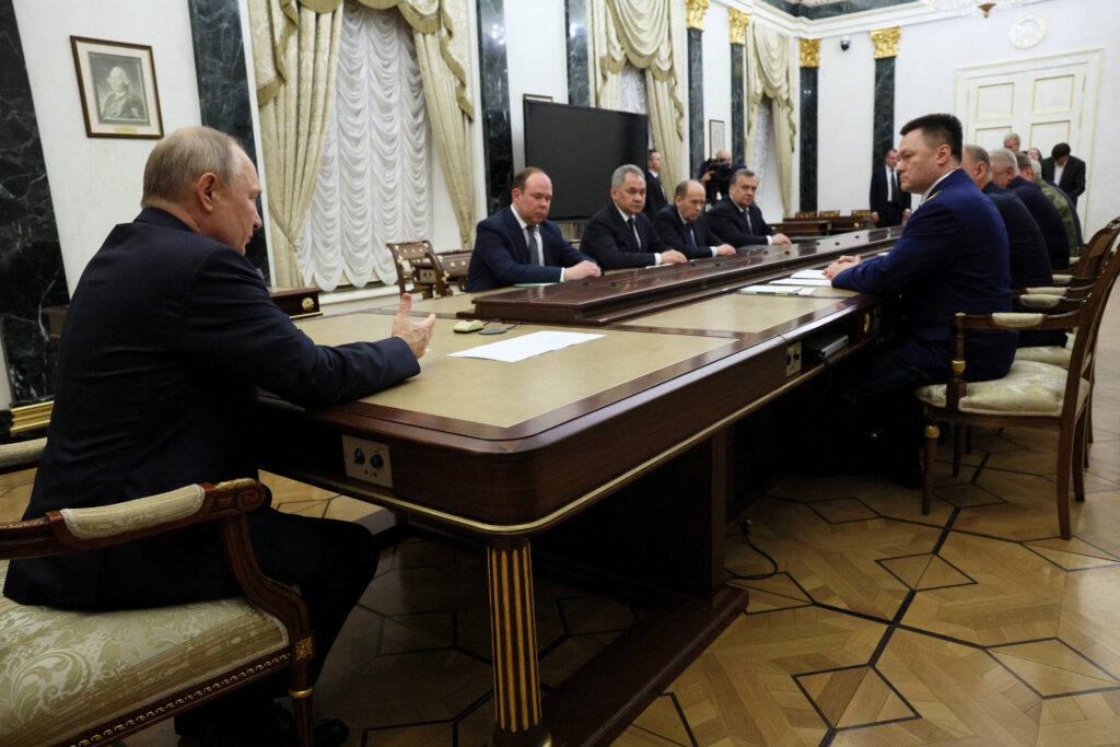 Sestanek Putina z vodji ruskih varnostnih služb