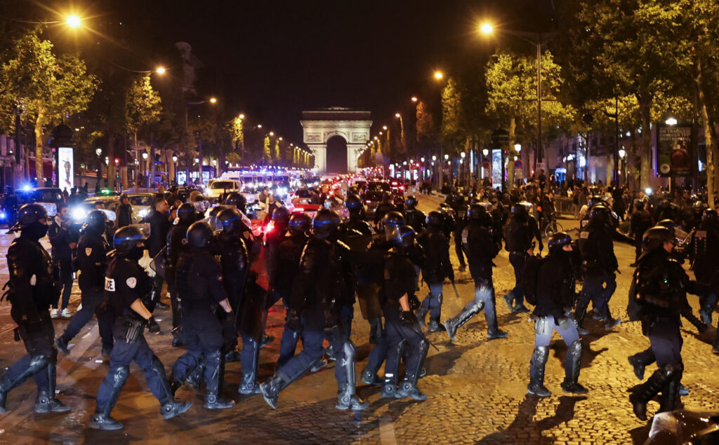 Die Proteste in Frankreich sind friedlicher geworden