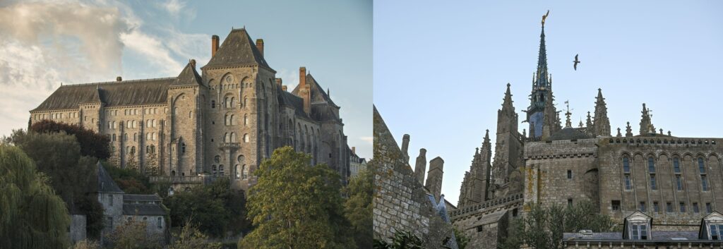 Opatija Solesmes/opatija Mont Saint-Michel 