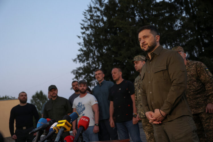 Poveljniki obrambe Azovstala v Ukrajini