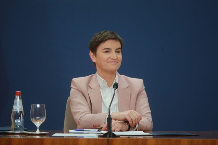 Srbska premierka Ana Brnabić