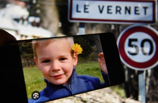 Pogrešan deček francoske Alpe