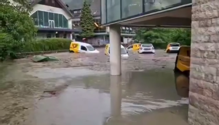 cerkno, poplava
