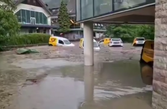 Poplave na območju Cerknega