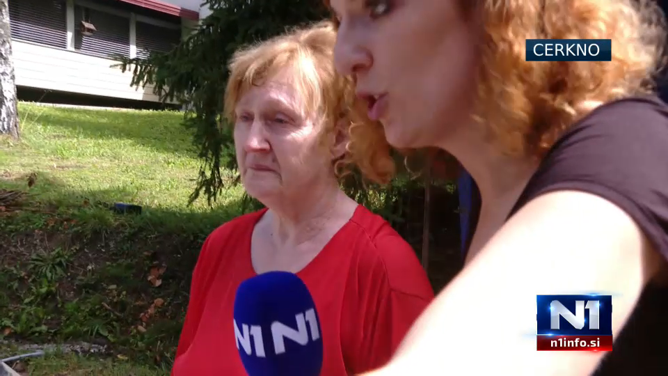 Domačini Cerkna v solzah: “Nimam več kaj povedati, uničeno je vse”