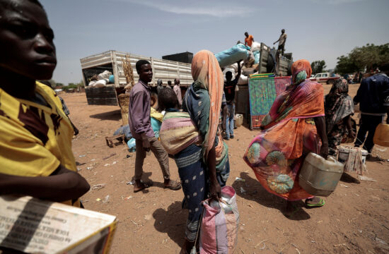 Begunci iz Sudana, ki so zatočišče našli v Čadu.
