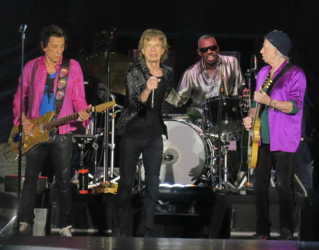 Rolling Stones, koncert, Mick Jagger, Keith Richards, Ronnie Wood