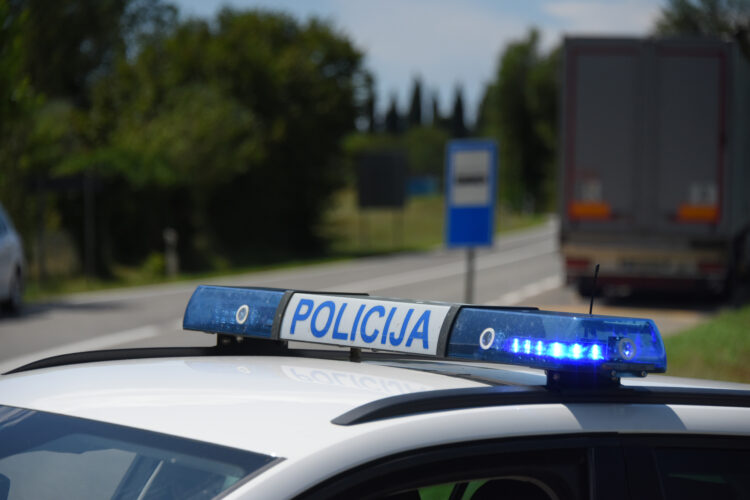 Policijska kontrola v hrvaški Istri ob ugrabitvi