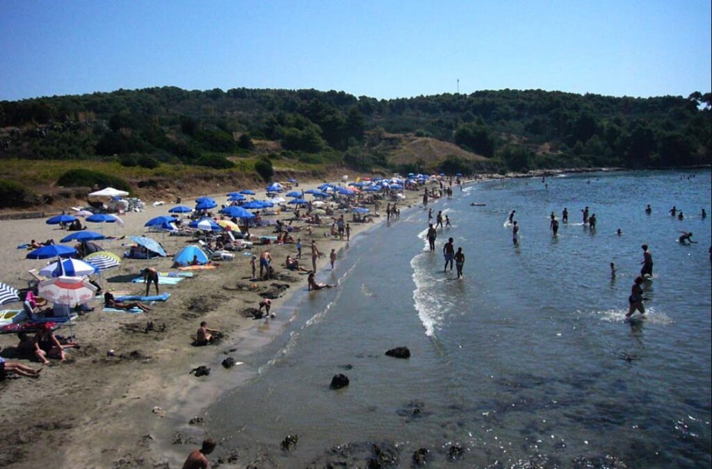 plaža Vela Pržina, Kočula, Hrvaška, Jadransko morje,