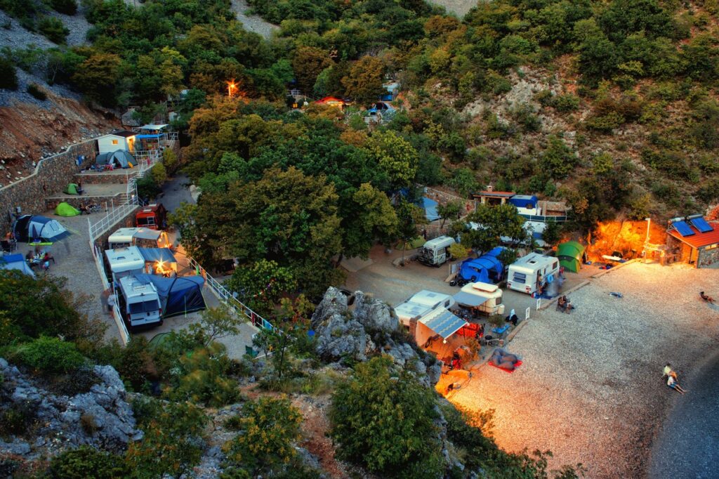 Hrvaška obala, hrvaški kampi