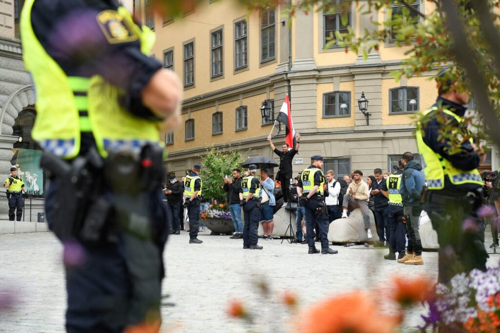 Nov protest v Stockholmu