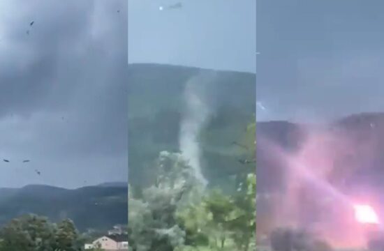 tornado v Ilirski Bistrici