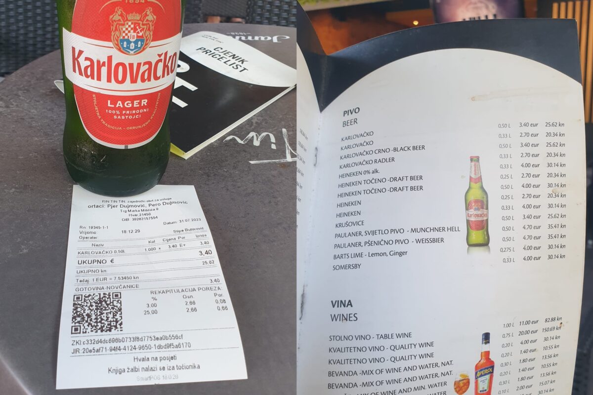 Presenečeni britanski novinar, ki je na Hvaru spil pivo: “Skrbelo me je”