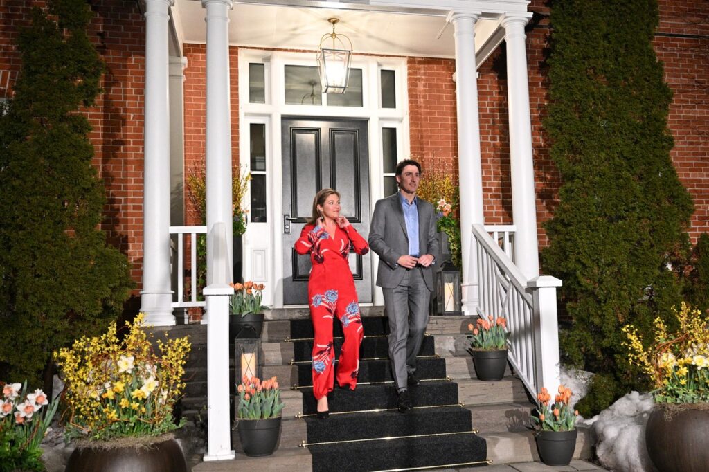 Kanadski premier Justin Trudeau in Sophie Gregoire Trudeau