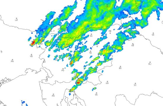 radarska slika padavin 48