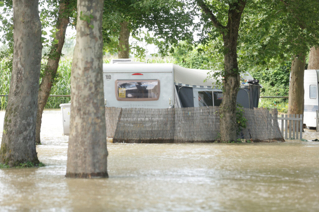 Poplavljena Drava na Hrvaškem