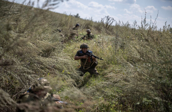Ukrajinska vojska na vajah v regiji Dnipropetrovsk