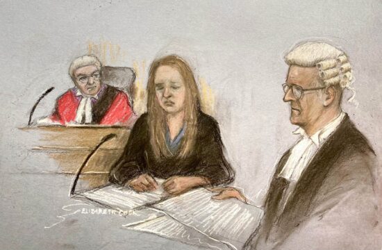 Lucy Letby na sodišču