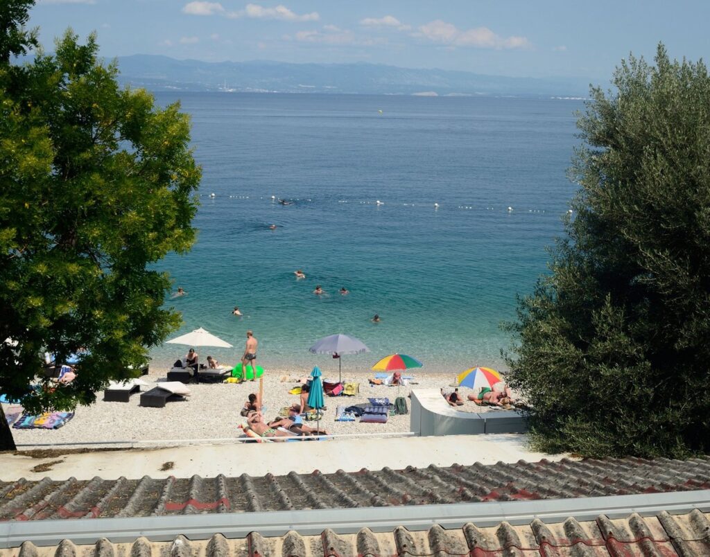 Kopalci na hrvaški plaži