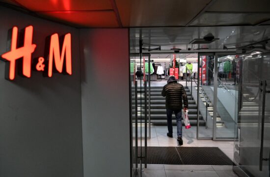 Prodajalna H&M v Ukrajini.