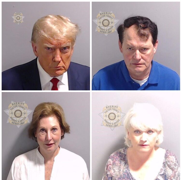 Zaporniške fotografije Trumpovih soobtožencev