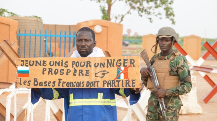 Protesti v podporo vojaški hunti v Nigru