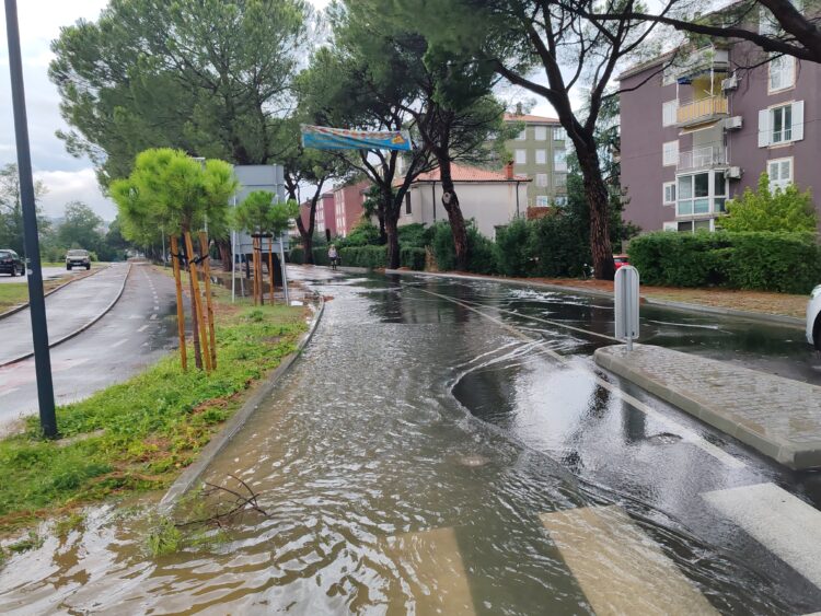 Poplave v Izoli.