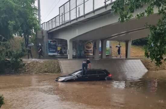Poplave, Ljubljana, podvoz