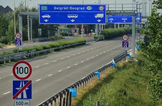 srbska avtocesta pri beogradu