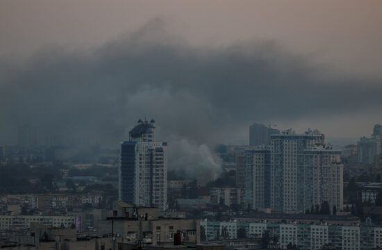 Dim nad Kijevom.