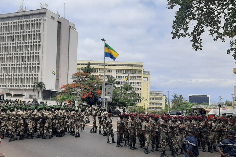 Gabon vojaški državni udar