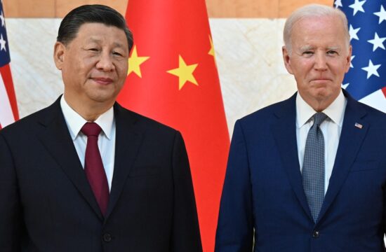 Ši Džinping in Joe Biden