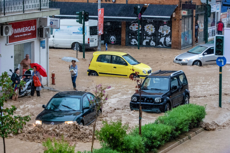 Poplave v Grčiji