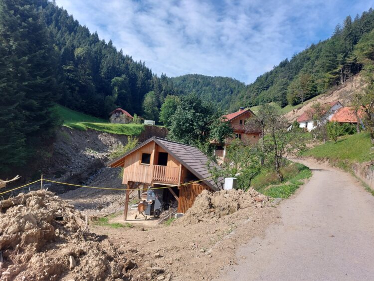 Trbiž, Ljubno, plaz, poplave