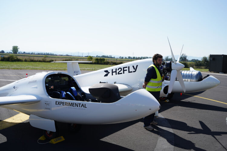 Pipistrel in H2FLY ter partnerji letalo na tekoči vodik