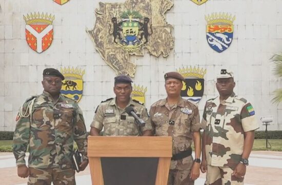 Vojaška hunta v Gabonu