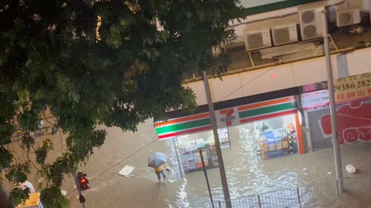 Hongkong, poplave
